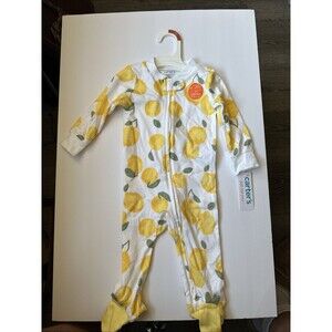 Baby Girl Clothes New Carter's 9m Yellow with lemons Footed Outfit